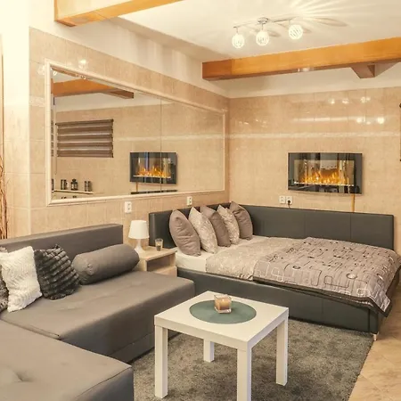 Apartmán Wellness Studio! Finnish Sauna, Whirlpool, Gym & More!