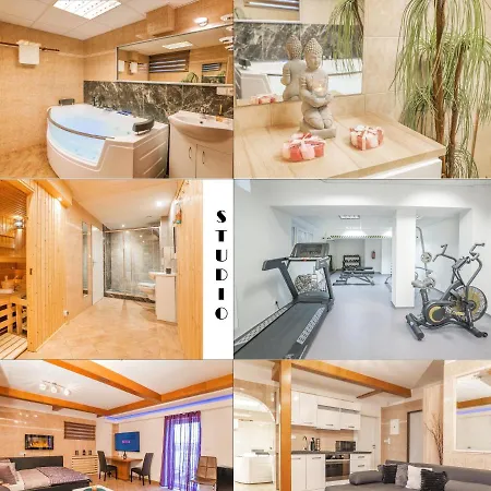 Wellness Studio! Finnish Sauna, Whirlpool, Gym & More! Apartmán